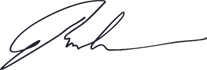 Bau Area Lions Gate Owner's signature